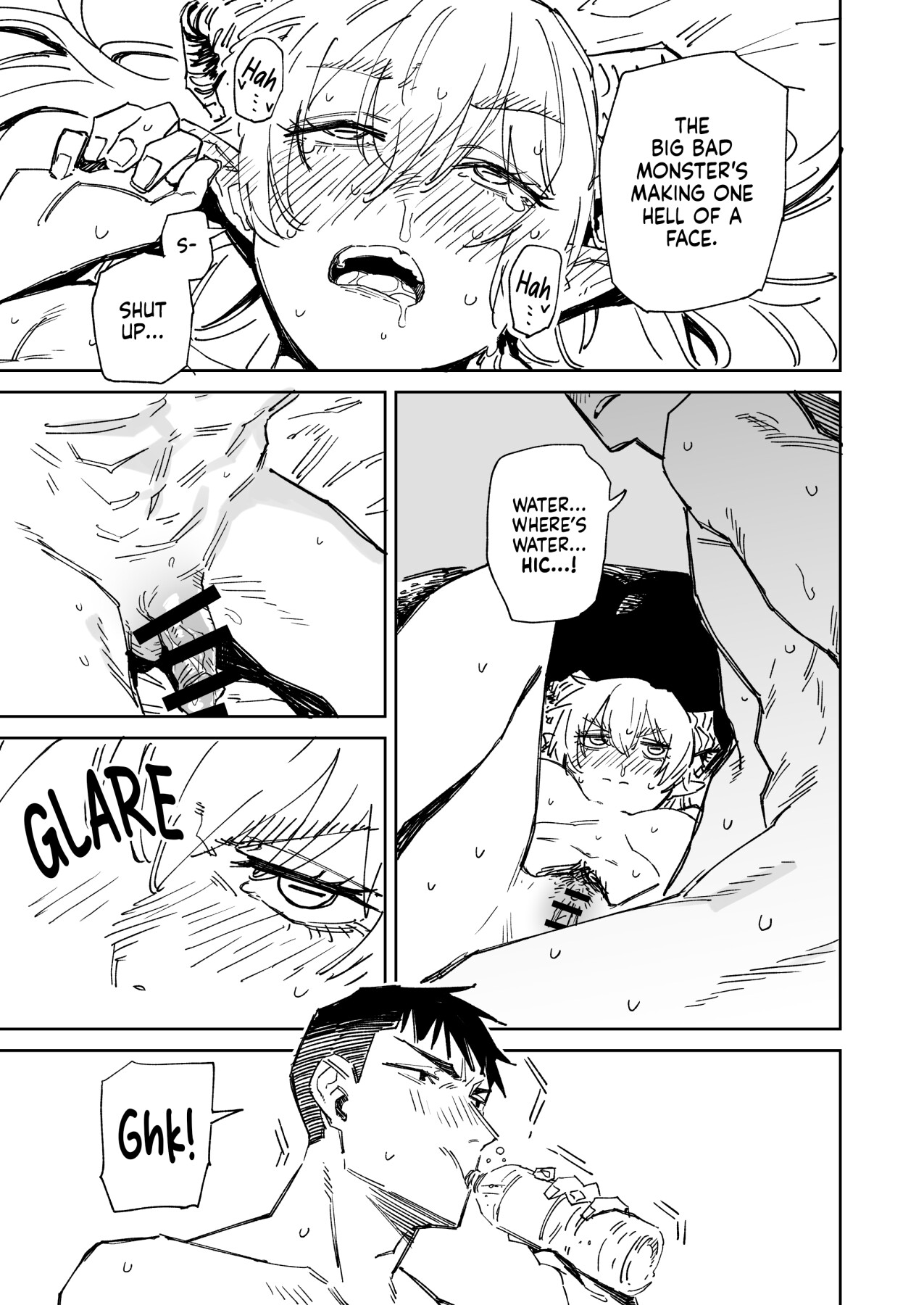 Hentai Manga Comic-~The Hero Who Knocks You Off Your Feet With His Sexual Techniques!~ Yukizuriman: Goat Monster Arc-Read-14